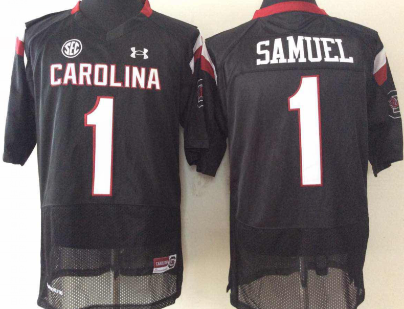 NCAA Men South Carolina Gamecock #1 Black